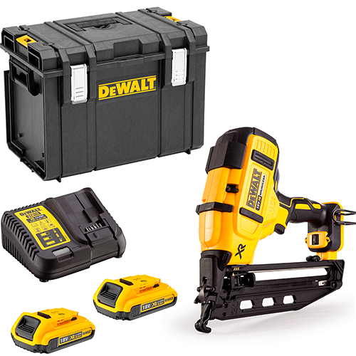 DeWalt DCN660D2 18V bürstenloser 2nd Akku Fix Tacker 2x 2Ah Ladegerät