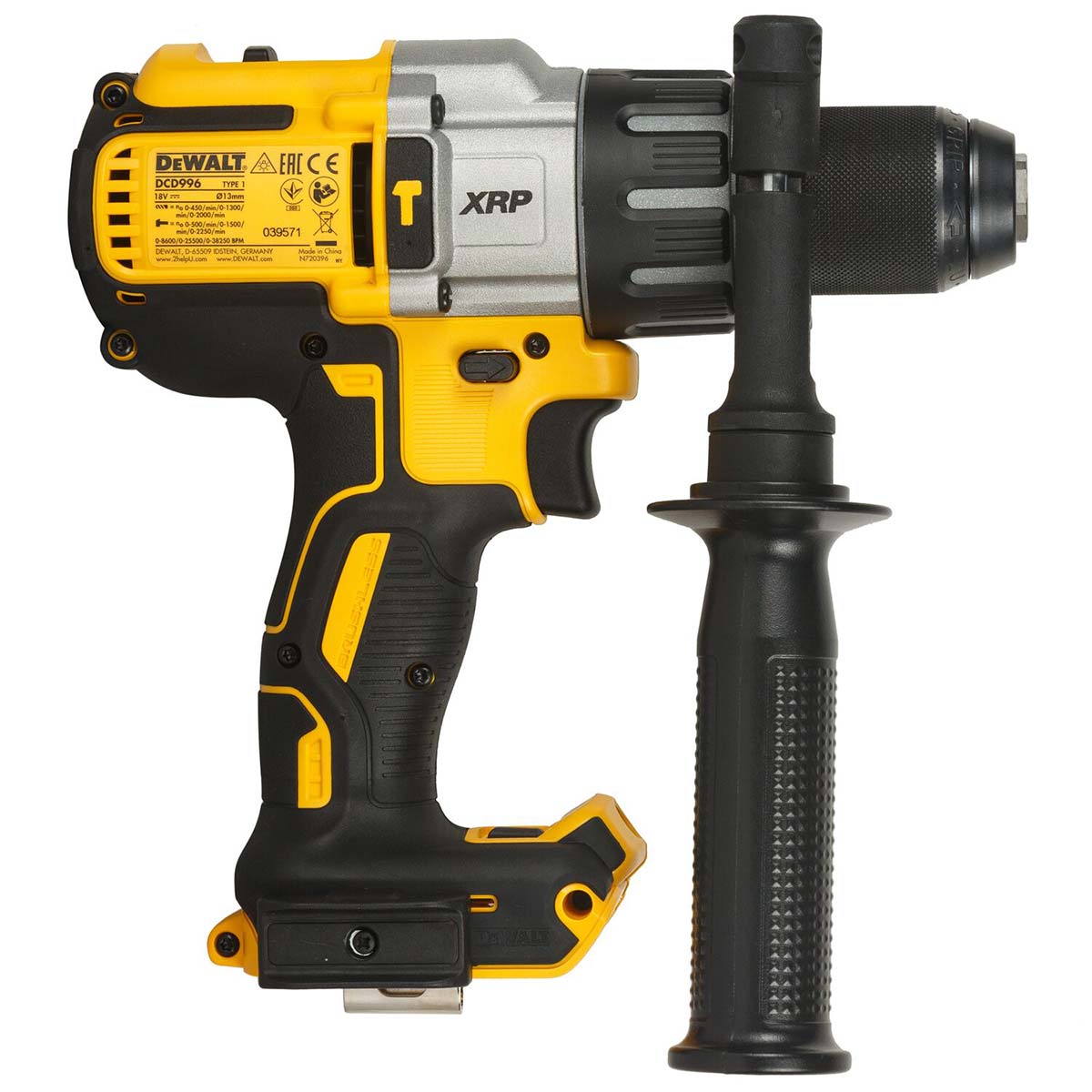 DeWalt 18V Akku XR 3-Gang Bürstenloser Hammer-Kombibohrer