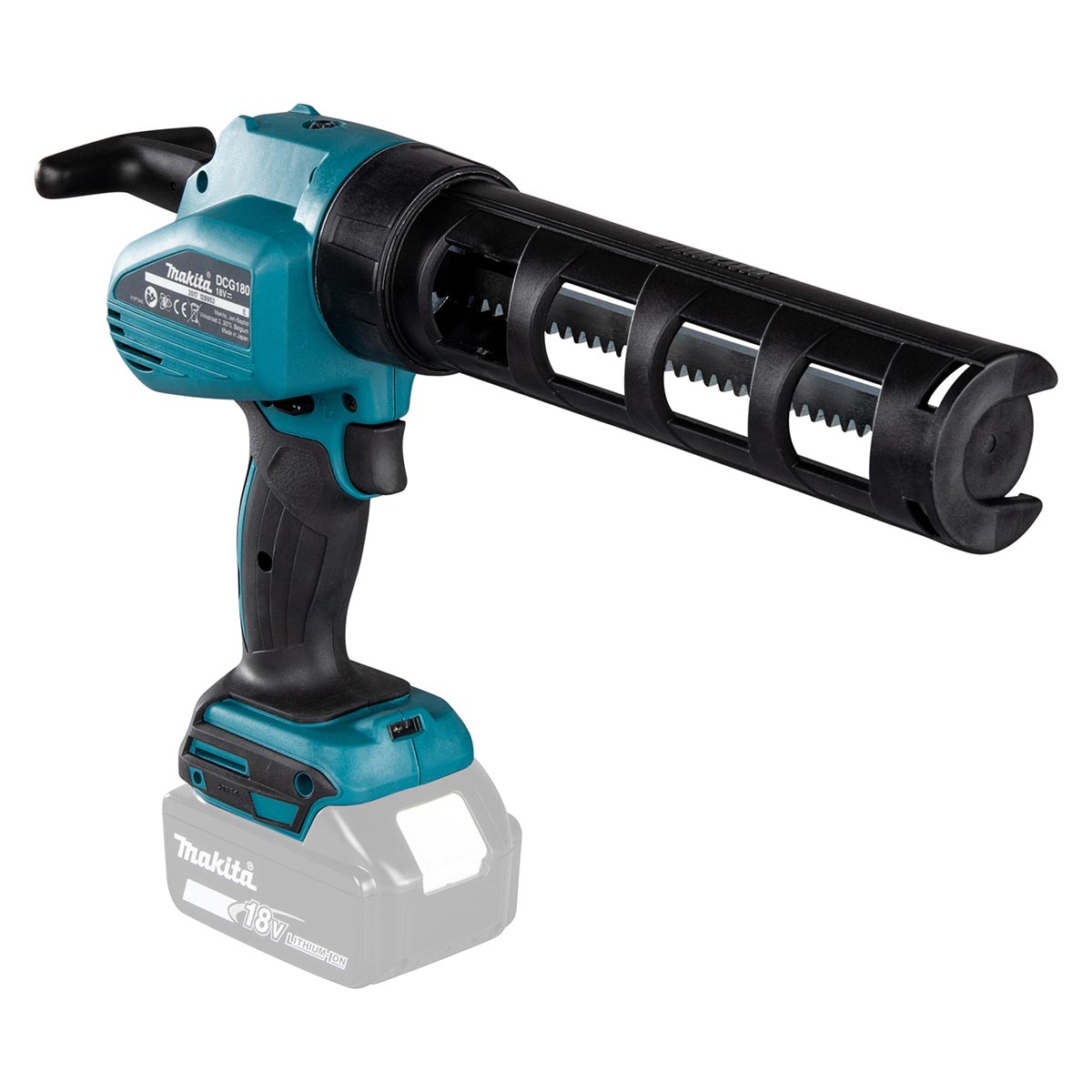 Makita 18V LXT Akku-Kartuschenpistole 300ml / 600 ml, Nur das Gerät