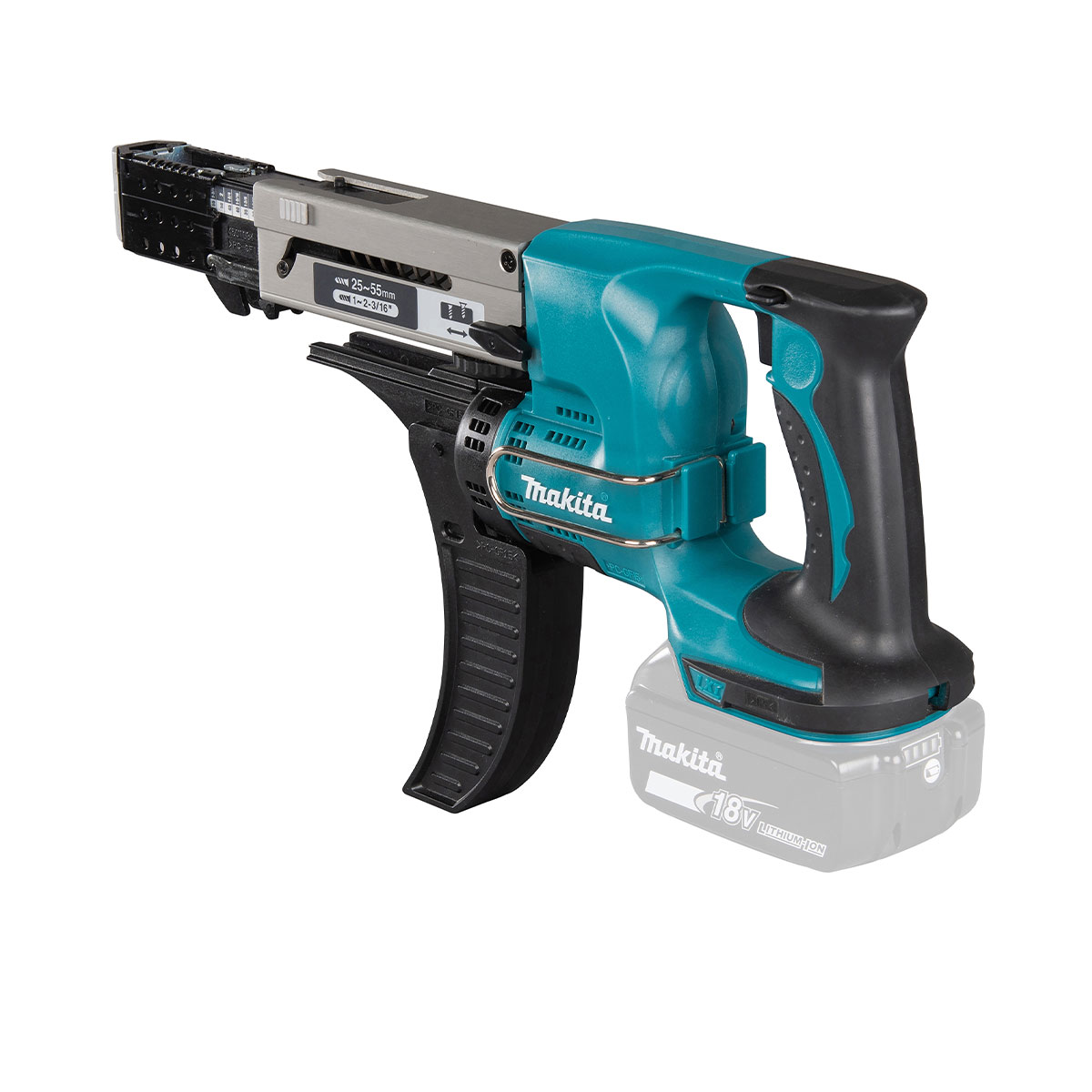 Makita DFR550Z 18V Akku-Schrauber mit automatischer Zufuhr