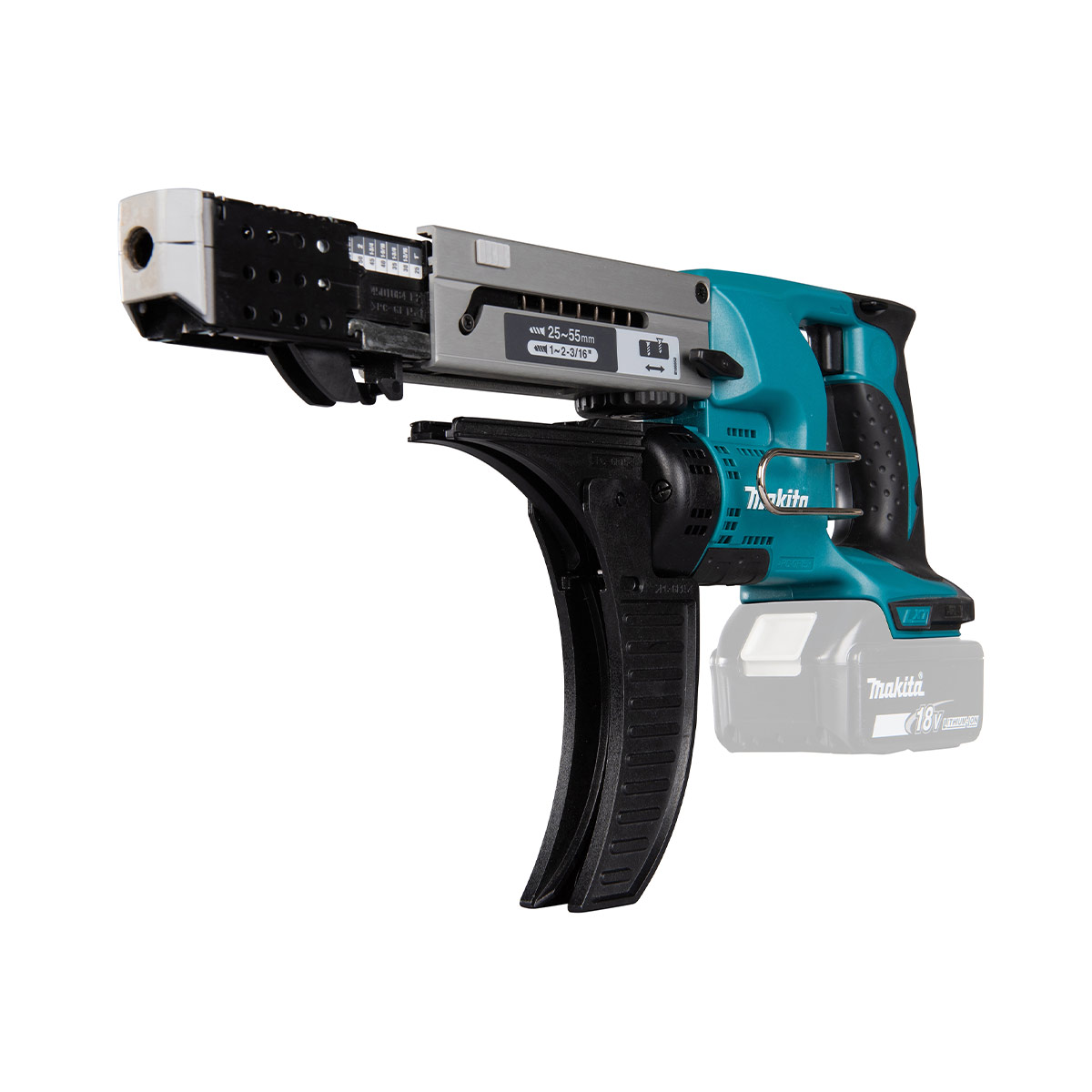 Makita DFR550Z 18V Akku-Schrauber mit automatischer Zufuhr