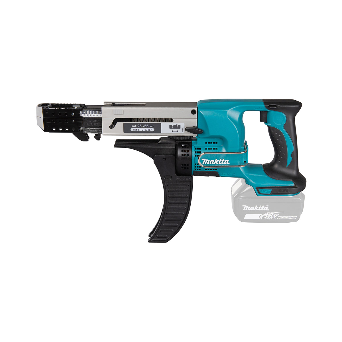 Makita DFR550Z 18V Akku-Schrauber mit automatischer Zufuhr