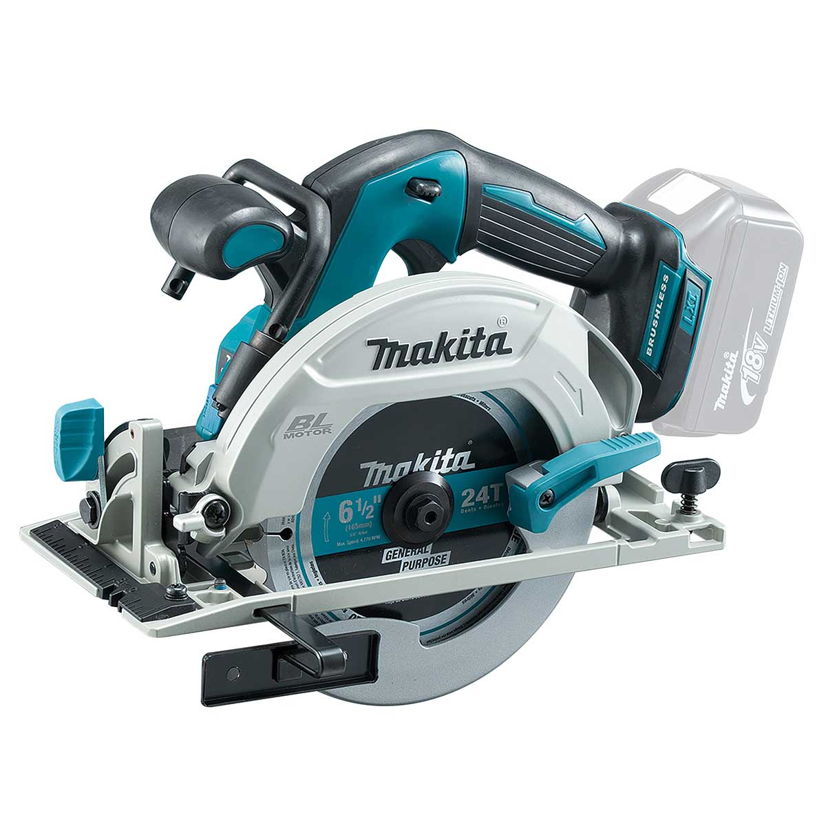 Makita 18V Bürstenloser Akku-Kreissäge, Nur das Gerät