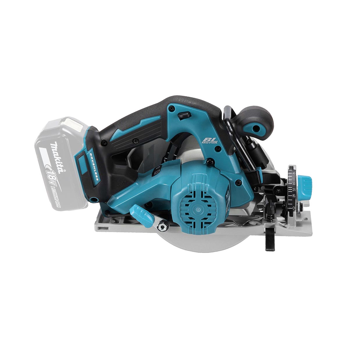 Makita 18V Bürstenloser Akku-Kreissäge, Nur das Gerät