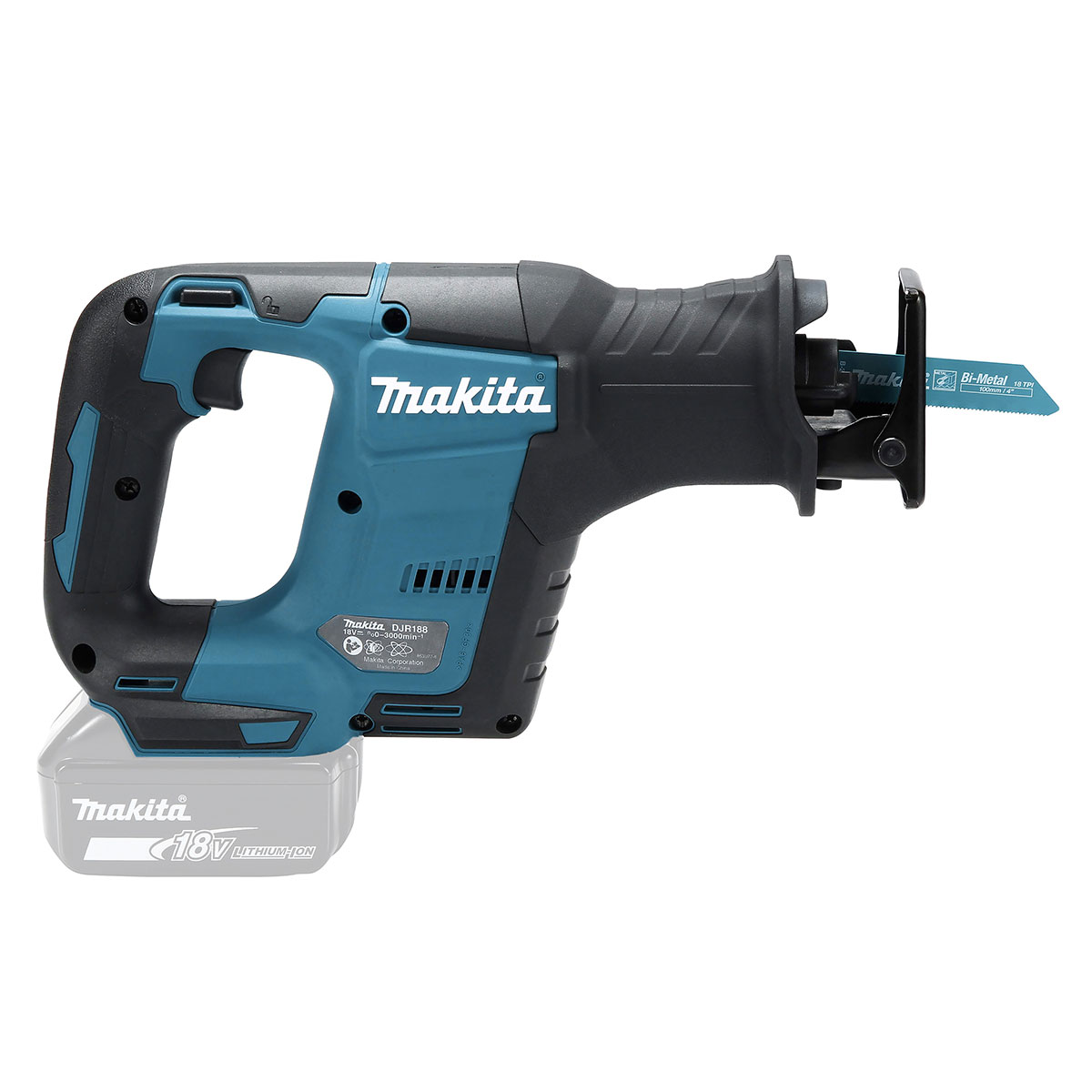 Makita 18V Li-ion LXT Akku-bürstenlose Säbelsäge Nur das Gerät