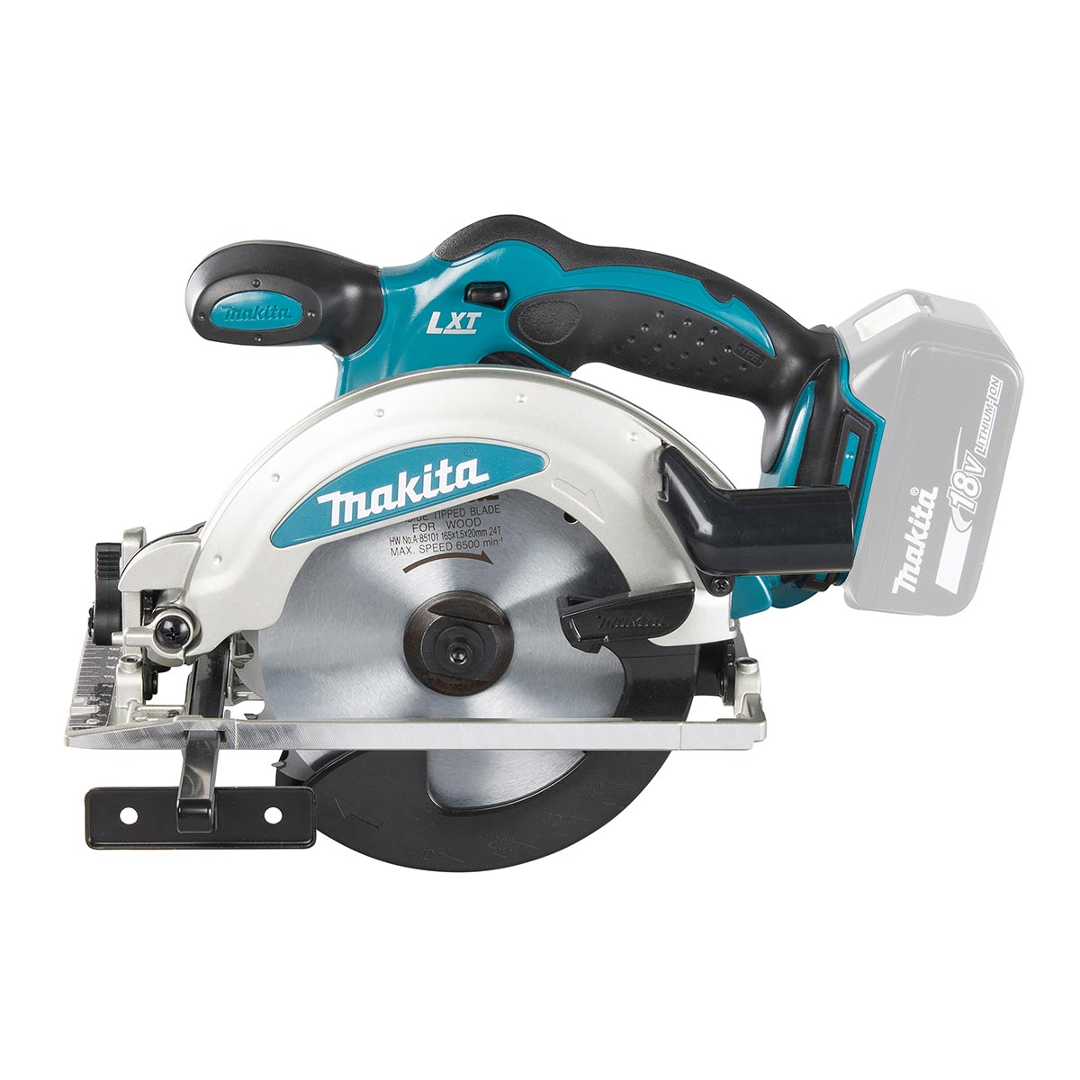 Makita 18V 165mm Akku-Kreissäge, Nur das Gerät