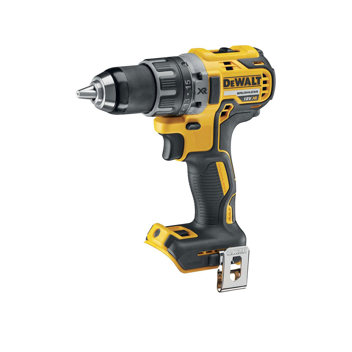 DeWalt 18V Bürstenloser Akku-Bohrschrauber mit 2x 5Ah Batterien, Ladegerät und Koffer