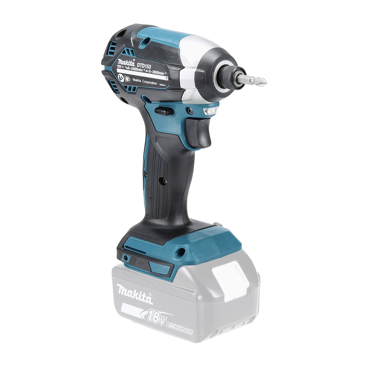 Makita 18V bürstenloser Akku-Schlagschrauber mit 2x 3Ah Batterien, Ladegerät und Koffer