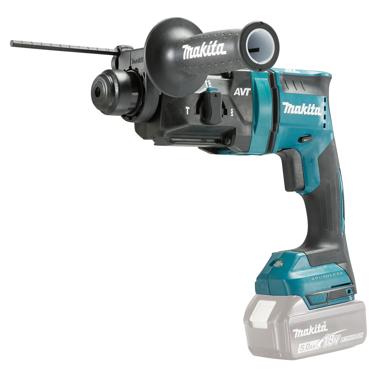 Makita 18V Li-ion Bürstenloser Akku-Bohrhammer LXT, nur das Gerät