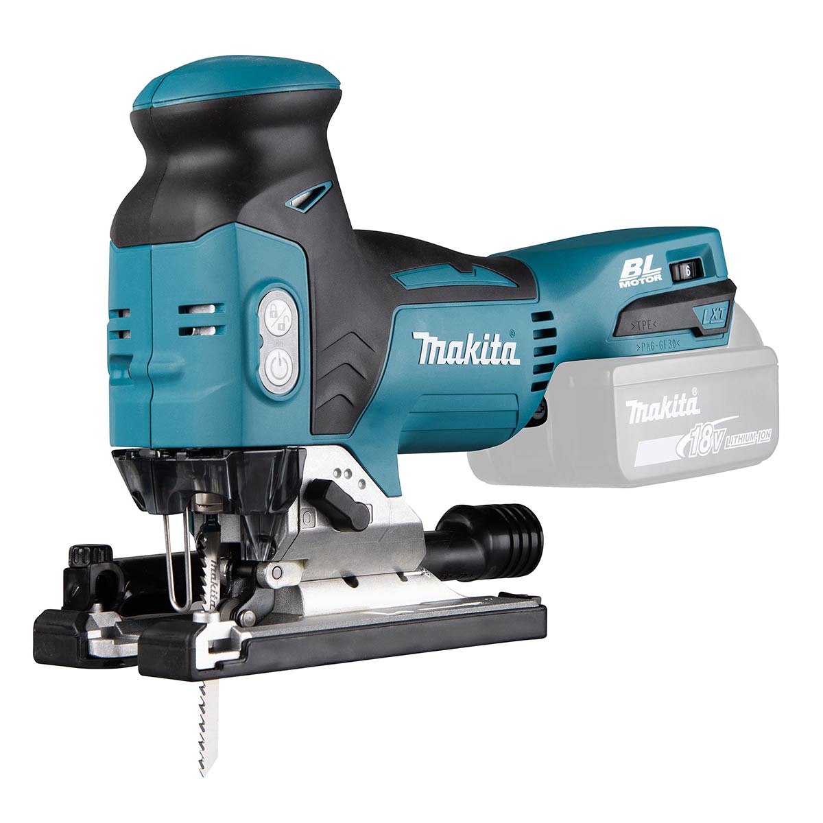 Makita 18V Akku-Pendelhubstichsäge LXT, nur das Gerät