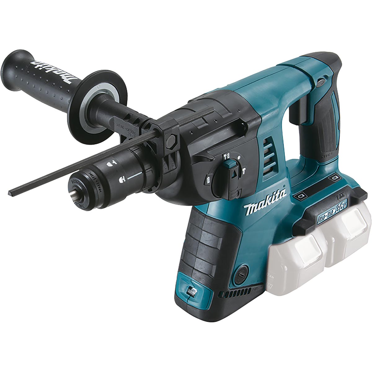 Makita 2x18V SDS+ Akku-Kombihammer, nur das Gerät