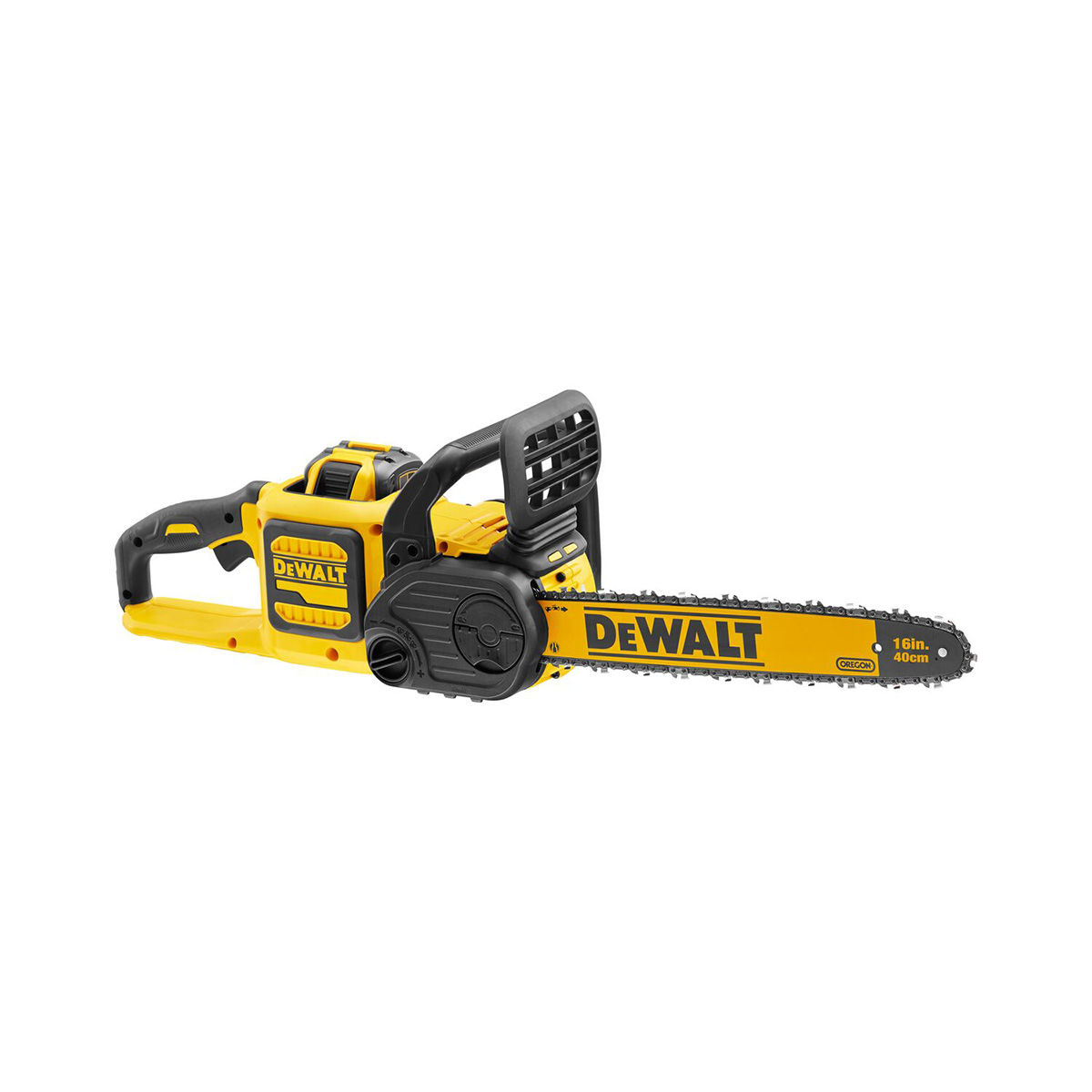 DeWalt 54V Flexvolt Akku-Kettensäge 40cm mit 2x 9 Ah Akkus und Ladegerät