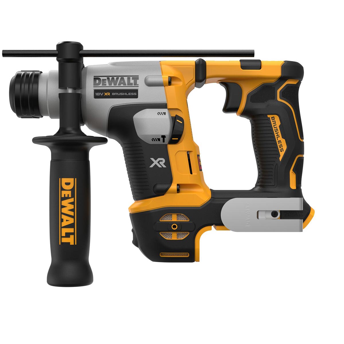 DeWalt 18V Akku-Bohrhammer (16 mm) mit 2x 1.7Ah Akkus, Ladegerät und Koffer