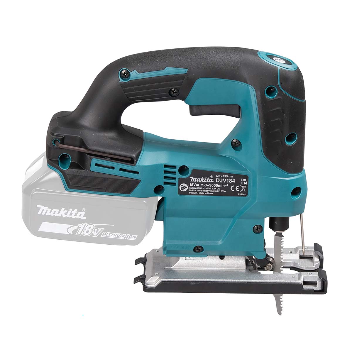 Makita 18V Akku-Pendelhubstichsäge, nur das Gerät