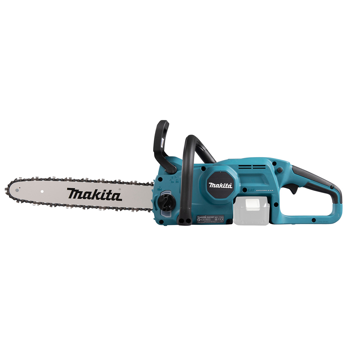 Makita 18V Akku-Kettensäge LXT mit 1x 5,0 Ah Akku und Schnellladegerät