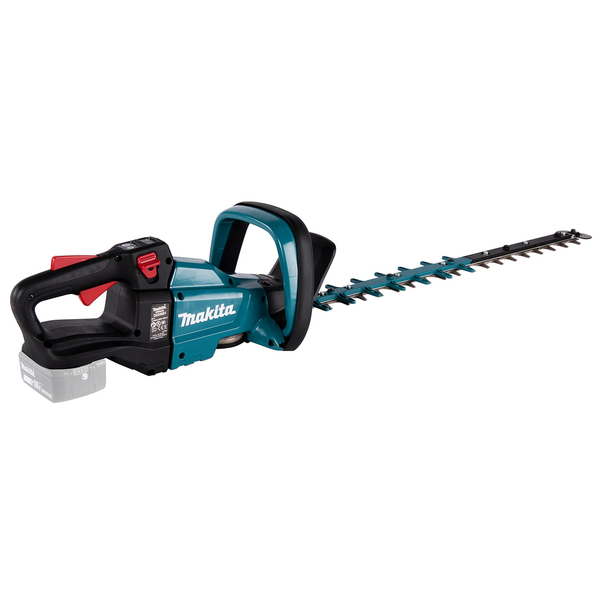 Makita 18V Akku-Heckenschere LXT mit 2x 5 Ah Akkus Ladegerät