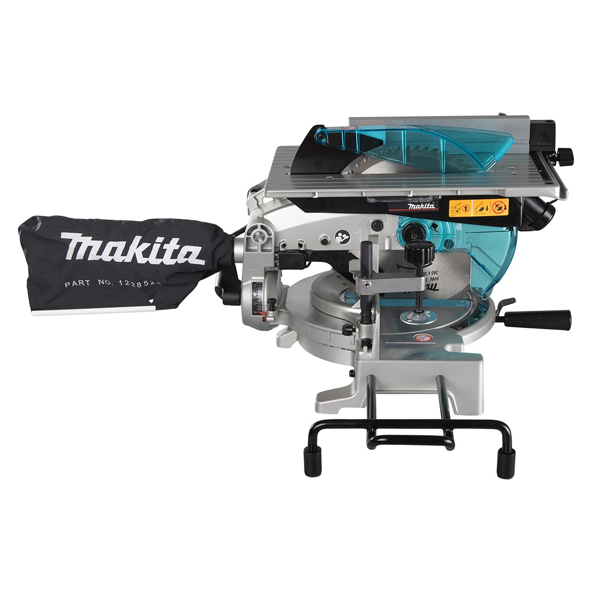 Makita 1650 W 260 mm Tisch-Kapp- und Gehrungssäge, nur das Gerät