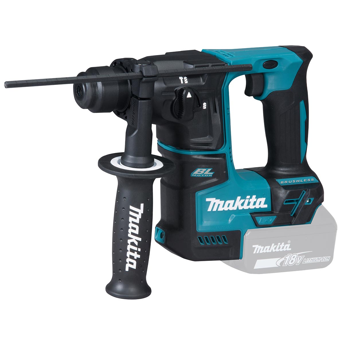 Makita 18V LXT bürstenloser SDS+ Bohrer mit Koffer