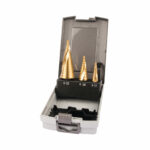 Makita D-41872 3-tlg. TiN-Stufenbohrerset Ø 4 x 12-32 mm