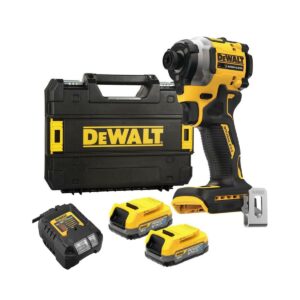DeWalt DCF850E2T-QW 18V XR Akku-Schlagschrauber mit 2x 1.7Ah Akkus, Ladegerät und Koffer