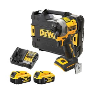 DeWalt DCF850P2T-QW 18V XR Akku-Schlagschrauber mit 2x 5Ah Akkus, Ladegerät und Koffer