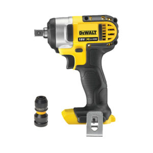 DeWalt DCF880N + DT7508 18V XR Kompakter Drehschlagschrauber + 1/2 Quadrat zu 1/4 Sechskant-Konvertierungsadapter