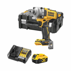 DeWalt DCF892P1T-QW 18V Akku-Schlagschrauber mit 1x 5Ah Akku, Ladegerät und Koffer