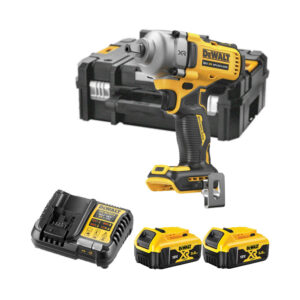 DeWalt DCF892P2T-QW 18V Akku-Schlagschrauber mit 2x 5Ah Akkus, Ladegerät und Koffer