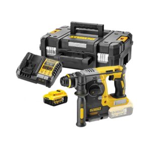 Dewalt DCH273P1T-QW 18V XR SDS+ Bohrhammer mit 1x 5Ah Akku, Ladegerät und Koffer