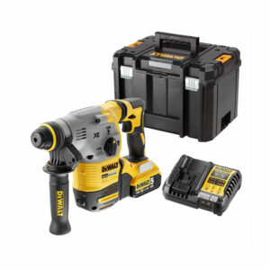 DeWalt DCH283P1-QW 18V XR Bürstenloser SDS Plus Bohrer mit 1x 5Ah Akku, Ladegerät und Koffer