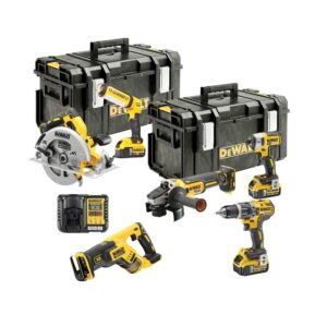 DeWalt DCK623P3-QW 18V Akku-Werkzeugset mit 3x 5Ah Akkus, Ladegerát und 2x Koffer