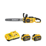 DeWalt DCMCS575X2-QW 54V Akku-Kettensäge (50 cm) mit 2x 9 Ah Akkus und Ladegerät