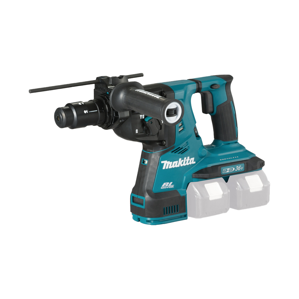 Makita DHR281Z 2x 18V Bürstenloser Akku-Kombihammer, nur das Gerät