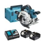 Makita DHS661RTJ 18V Akku-Handkreissäge LXT mit 2x 5 Ah Akkus, Ladegerät und Koffer