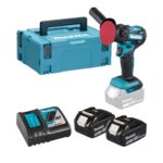 Makita DPV300RTJ 18V Akku-Polierschleifer LXT mit 2x 5 Ah Akkus, Ladegerät und Koffer