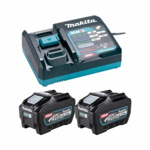Makita 40V Starter set XGT DC40RA / 2x BL4050F