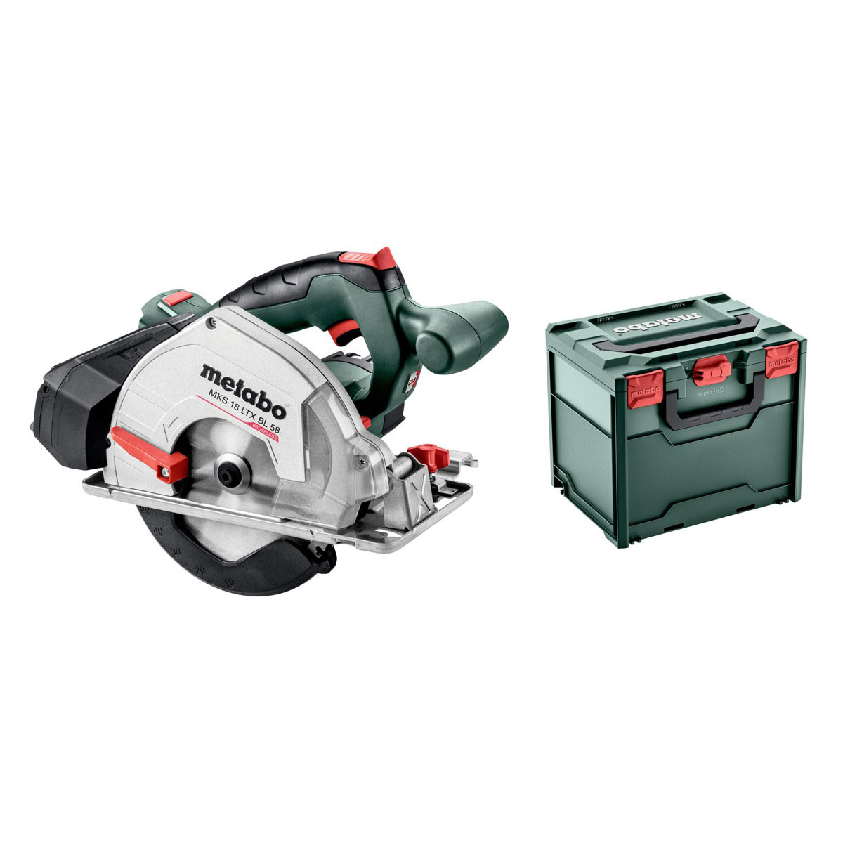 Metabo 18V MKS 18 LTX BL 58 Akku-Handkreissäge mit Koffer