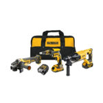 DeWalt 18V Akku-Kombopack (3-tlg.) 1 x 4Ah, 1 x 2Ah Akkus und Ladegerät in Tasche