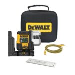 DeWalt Kompakter Multilinienlaser 3x180° mit integriertem Li-Ionen-Akku und USB-C Anschluss, grüne Laserlinie