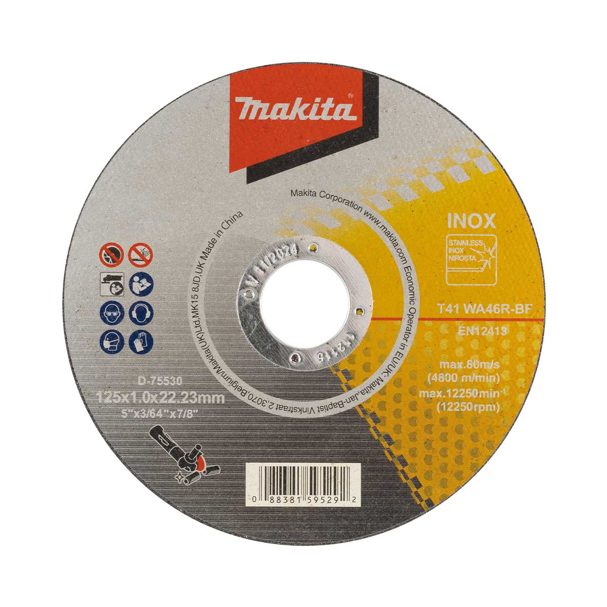 Makita Metall-Trennscheibe 125x10x22mm, 1 Stk.