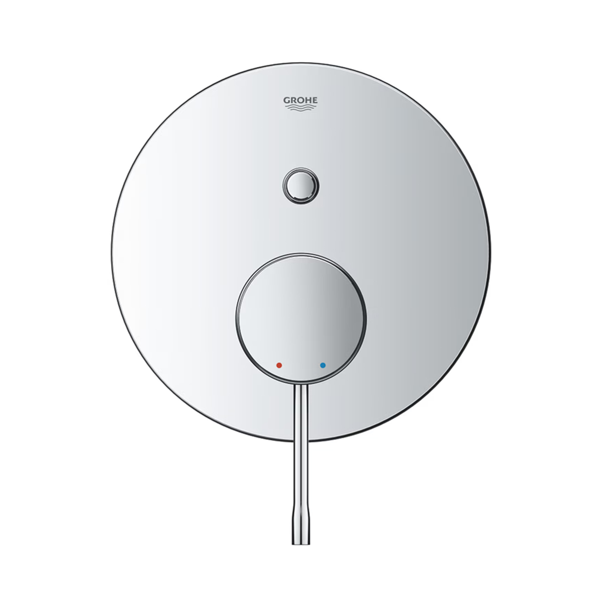 Verchromte GROHE Essence Unterputzarmatur mit Metallhebel