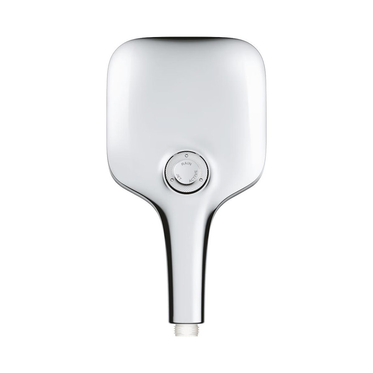 Quadratische GROHE Handbrause mit drei Strahlarten