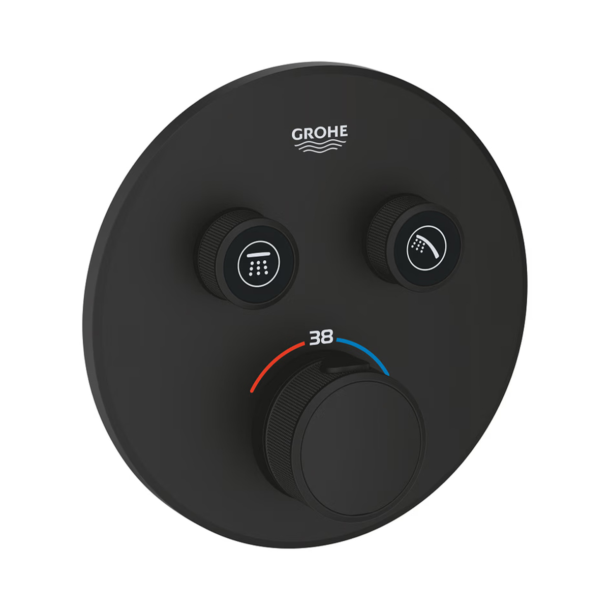 GROHE Grohtherm SmartControl 29507KF0 Unterputz-Thermostat phantom black