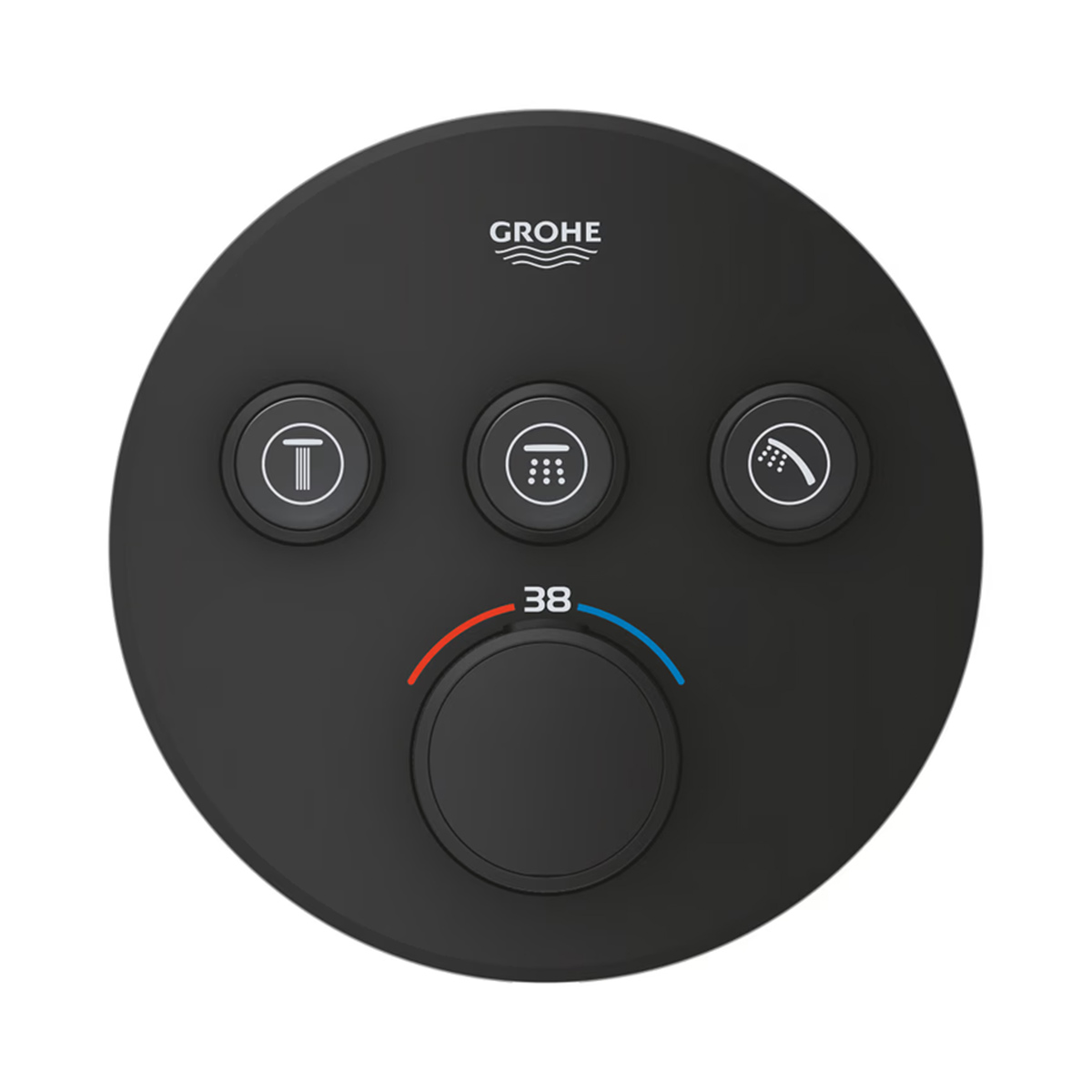 GROHE Grohtherm SmartControl Fertigmontageset für Rapido SmartBox