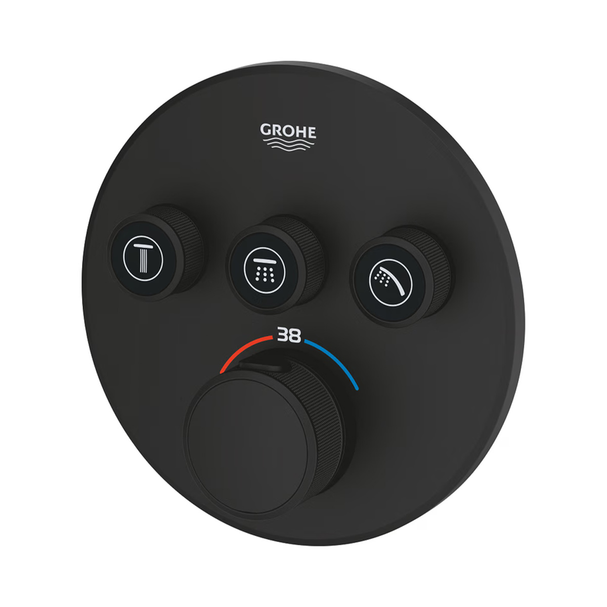 GROHE Grohtherm SmartControl 29508KF0 Unterputz-Thermostat Phantom Black