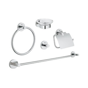 GROHE Essentials 40344001 Bad-Set 5 in 1 Chrom