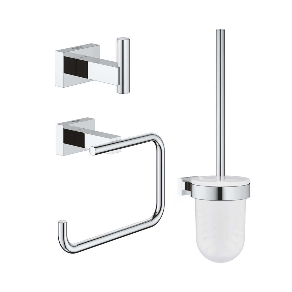 GROHE Essentials Cube WC-Set 40757001 Chrom