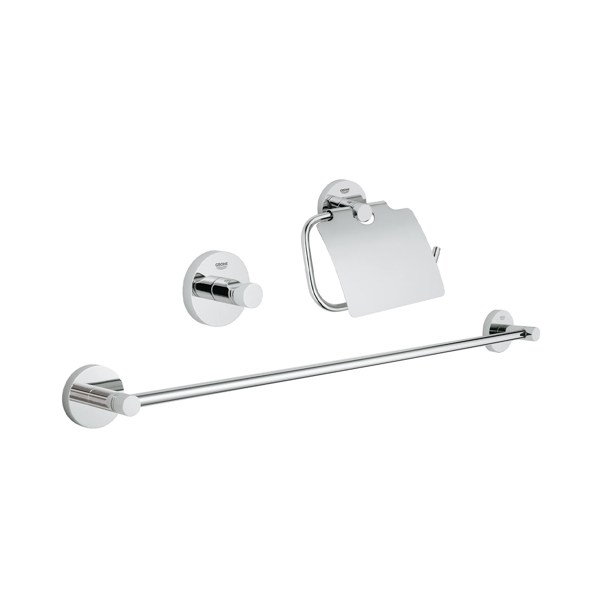 GROHE Essentials 40775001 Bad-Set 3 in 1 Chrom