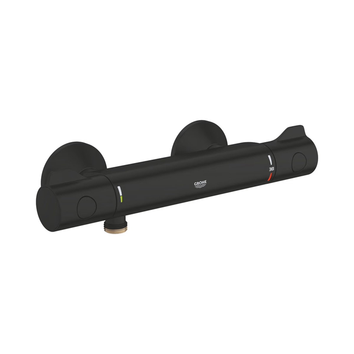 GROHE Grohtherm 800 1022022430 Thermostat-Brausebatterie in Matt Black