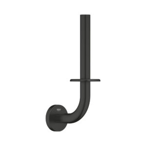 GROHE Essentials 1024692430 Reservepapierhalter in Matt Black zur Wandmontage